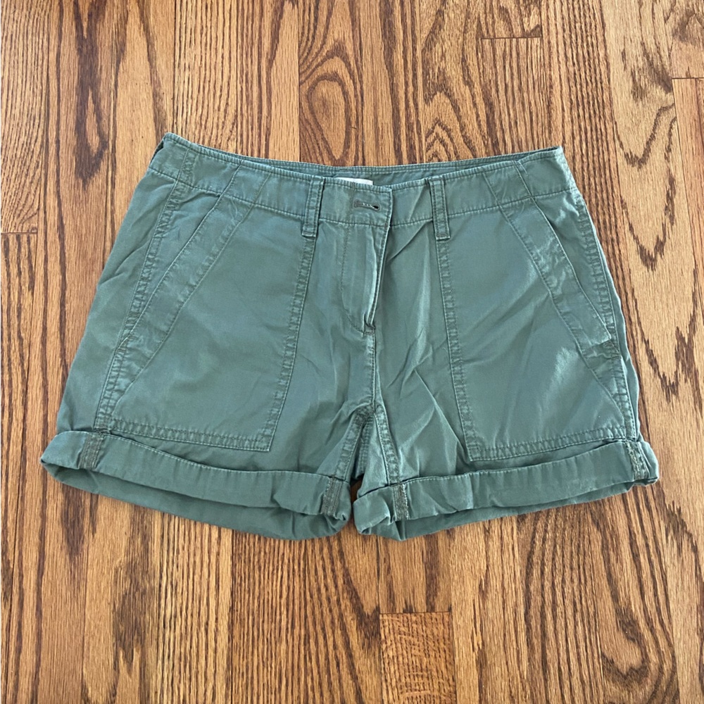 Loft cargo shorts green size 00